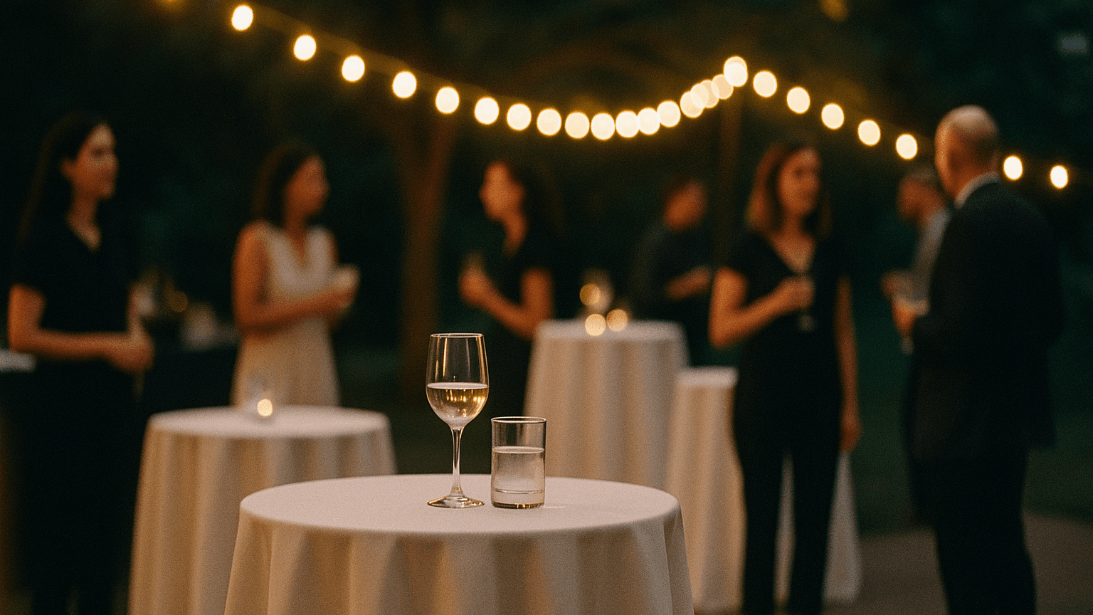 Glassware & Cocktail Tables