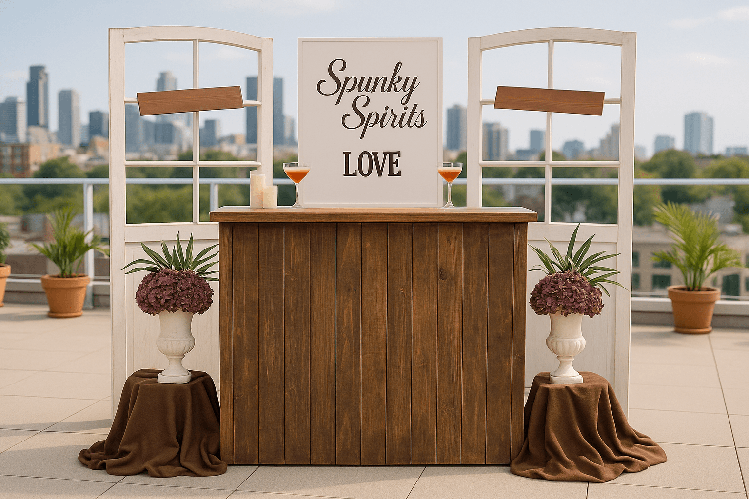Dark 'n' stormy bar