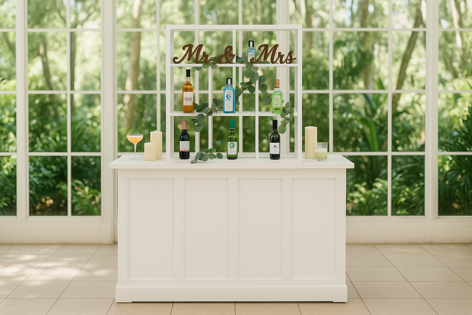 Cubed Back Bar